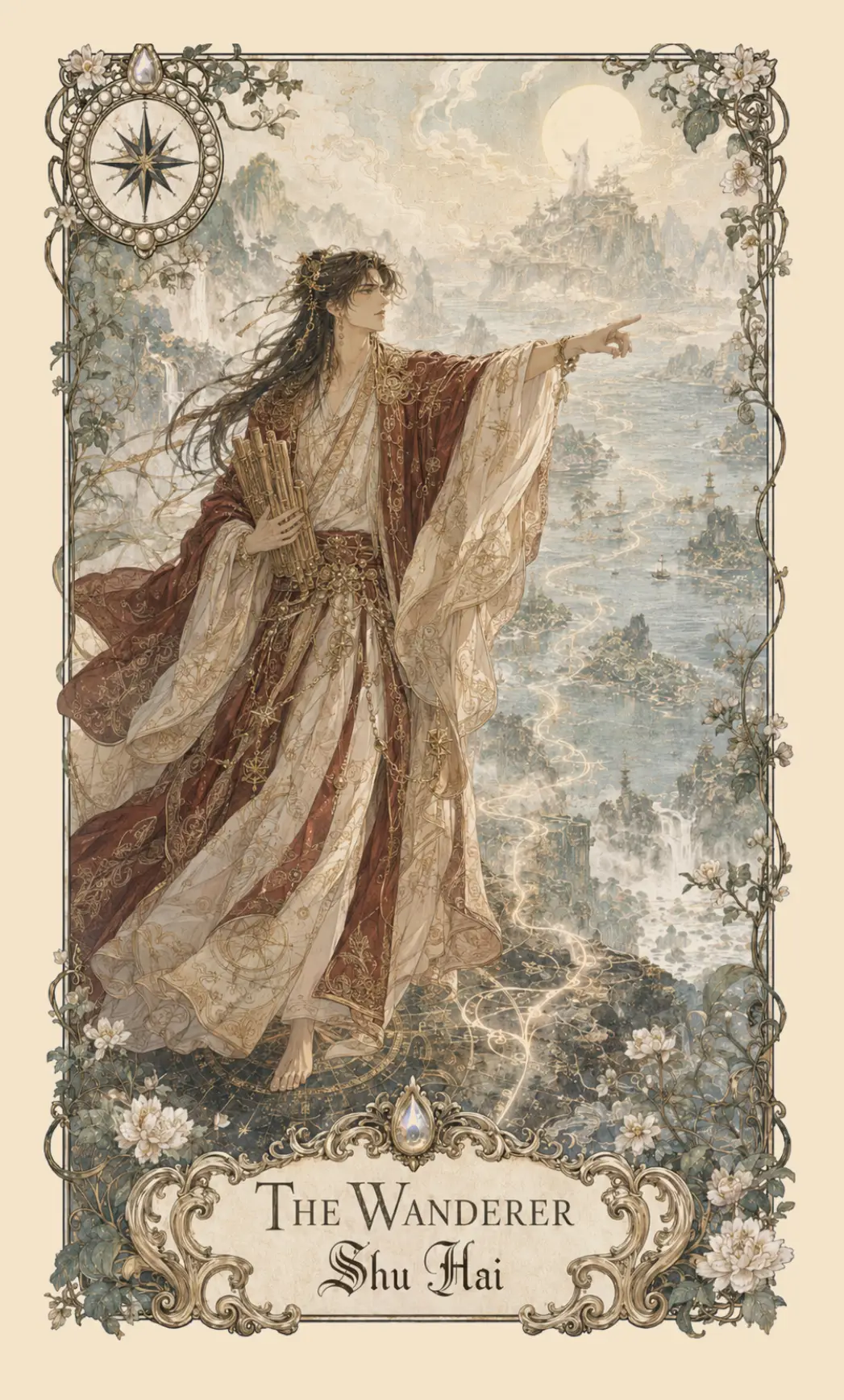 The Wanderer, Shu Hai, an unnumbered feature card